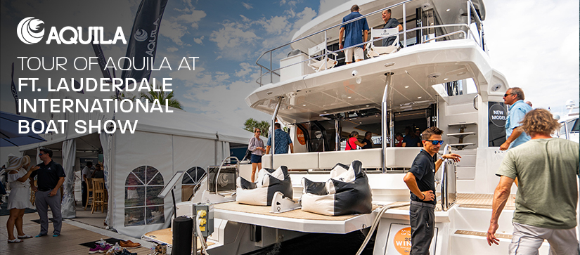 Video thumbnail for Aquila Booth Tour at FLIBS