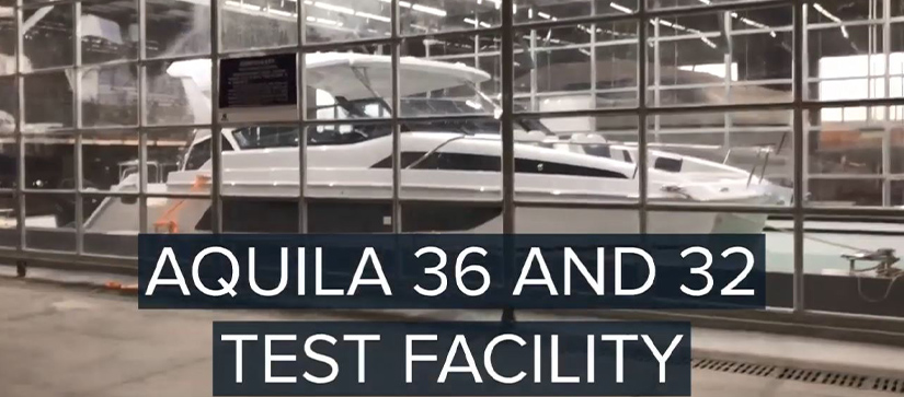 The Aquila boat testing facility