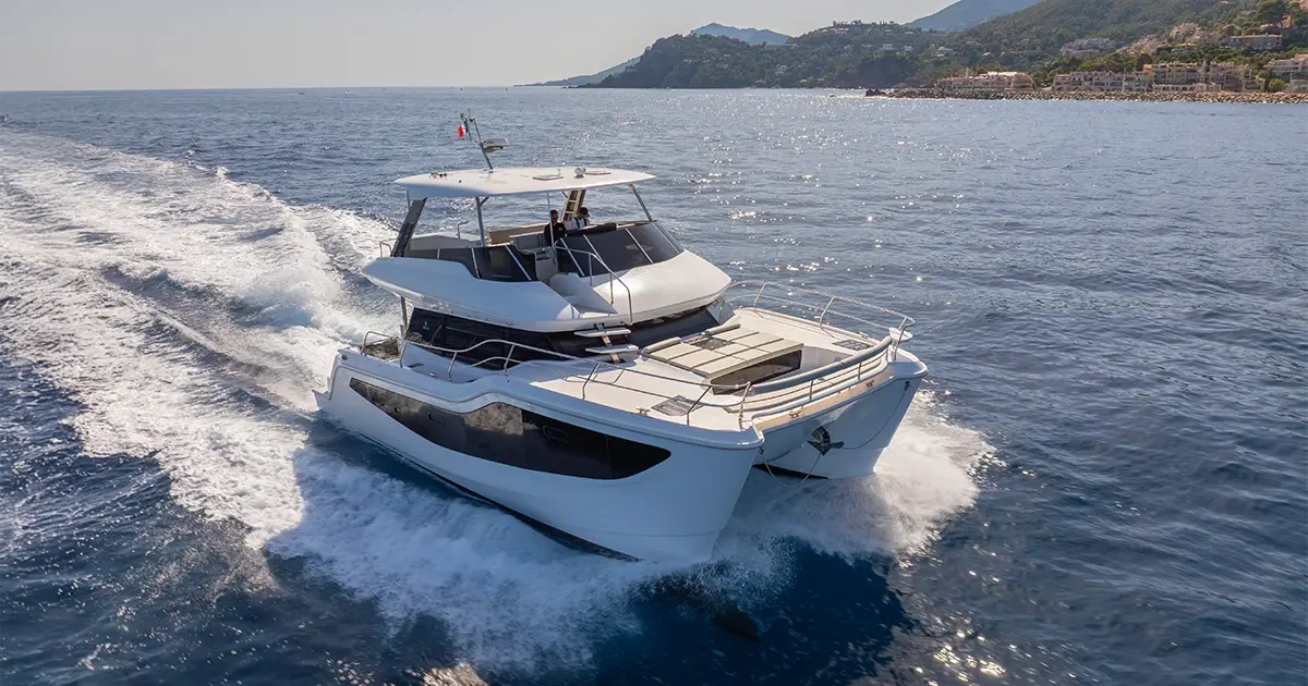 Ein Blick ins Innere der Yacht „Aquila 46“: Design, Ausstattung und was sie auszeichnet