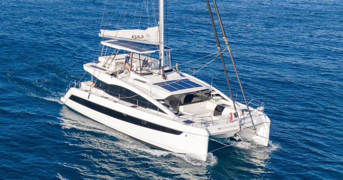Aquila expandiert mit der Einführung der neuen 50 Sail in den Segelbootsmarkt