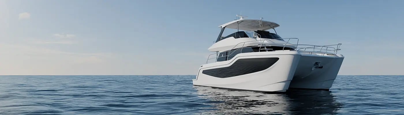 Tout nouveau catamaran à moteur Aquila 46
