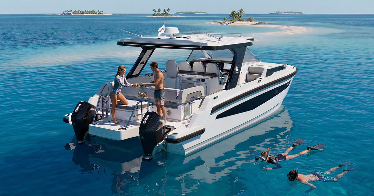 Aquila Catamarans lance le 35 Sport