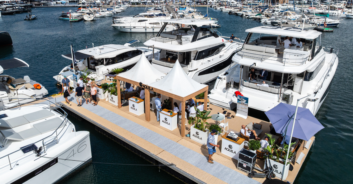 Aquila va présenter deux nouveaux modèles lors du Cannes Yachting Festival 2026