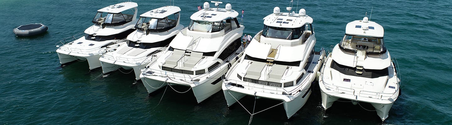 Catamarans « Hull Shield » et « Aquila Power »