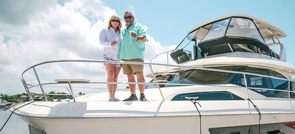 couple on an aquila