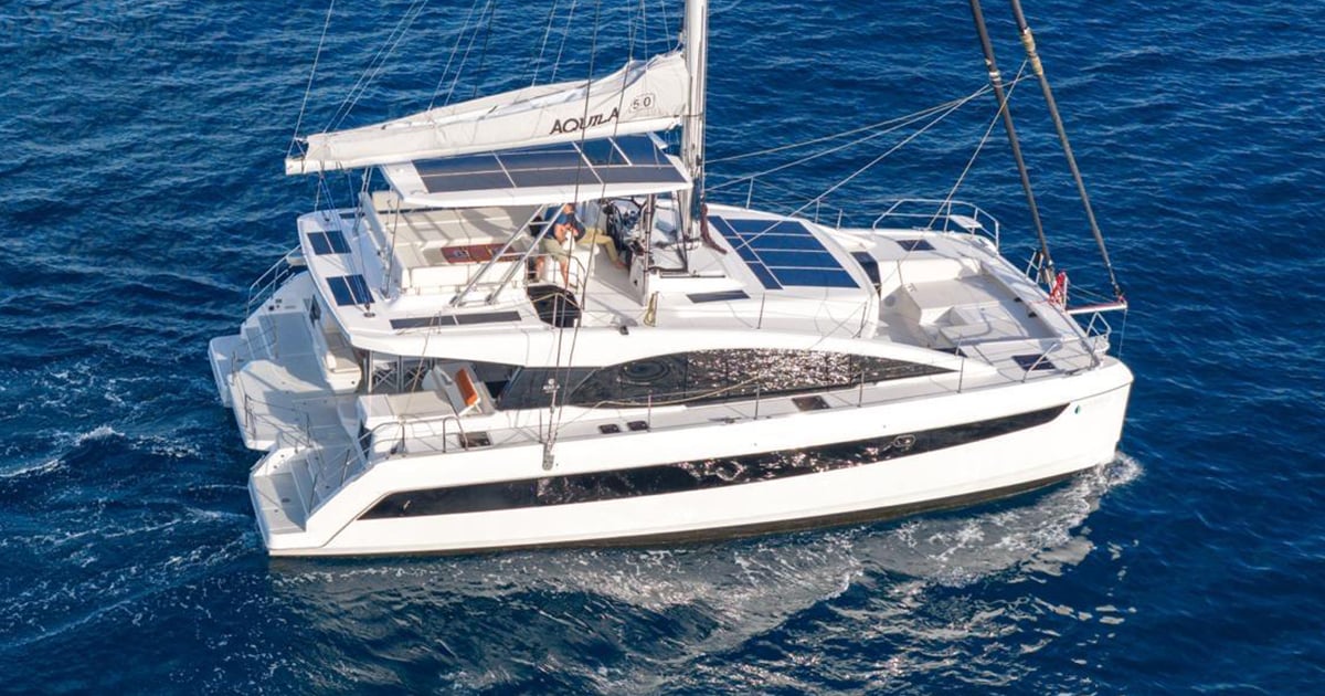 Yachting News sea trial of the Aquila 50 Sail