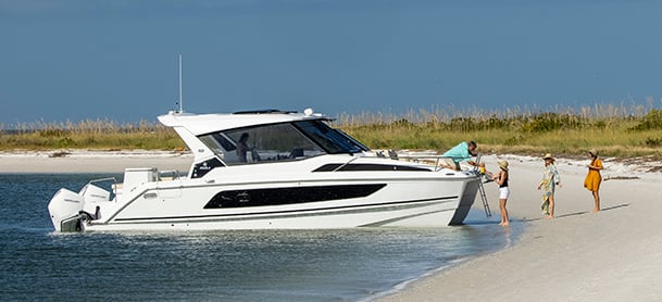 Aquila Power Catamarans out on the water
