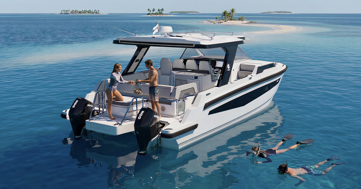 Aquila Catamarans Launches 35 Sport