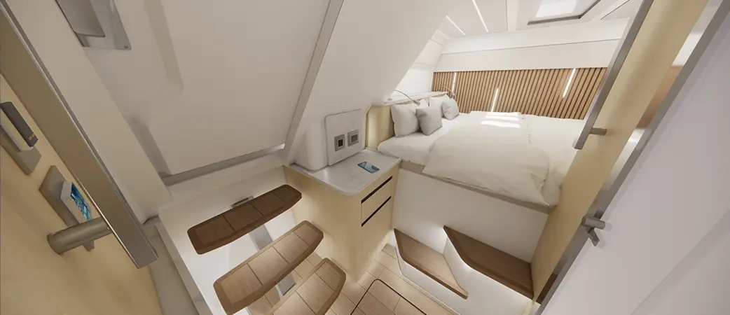 Aquila 35 Sport — Cabina