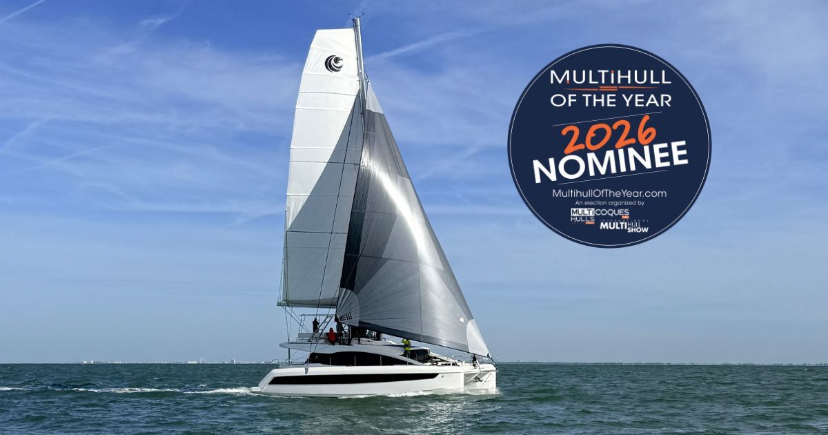 The Aquila 50 Sail is nominated for Multihull of the Year 2026