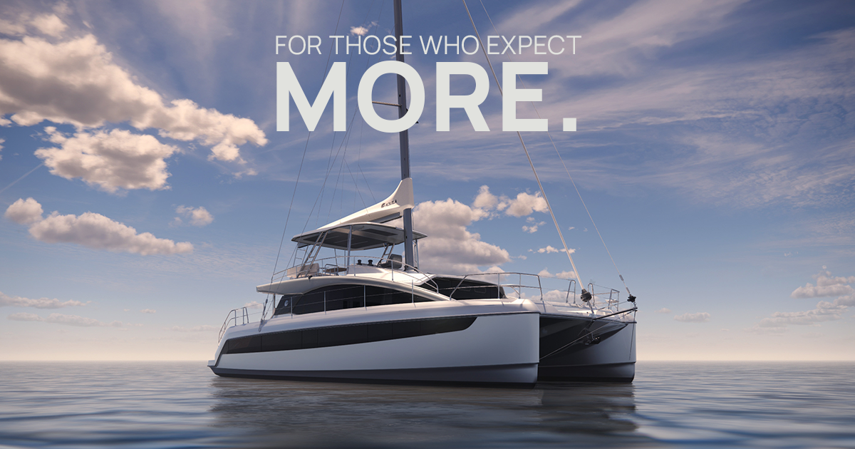 Aquila Expands into Sailing Catamarans with Stylish and Innovative 44, 50, and 63-foot Cruising Models