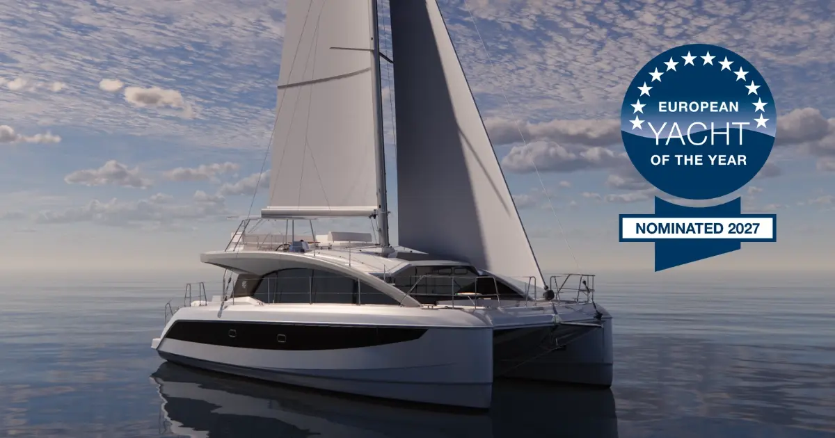 Aquila 45 Sail nominated for 2027 European Yacht of the Year