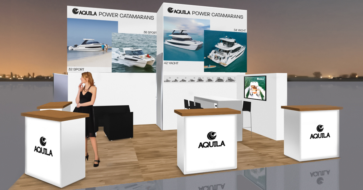 Esibizione nell'ambito dell'evento Aquila Power Catamaran