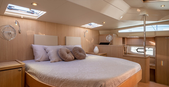 Cabina di lusso sull'imbarcazione Aquila