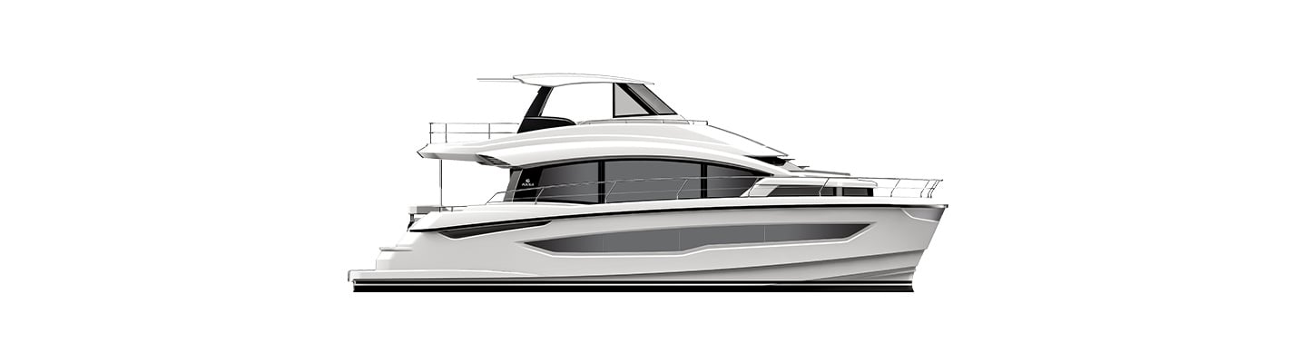 La costruzione del catamarano a motore Aquila 54 apre nuovi orizzonti nel settore degli yacht di lusso